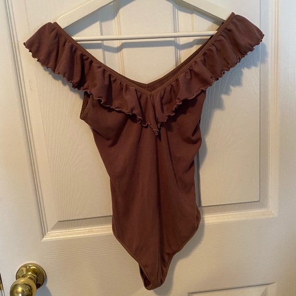 Wilfred Danette Bodysuit Brown - Picture 4 of 6